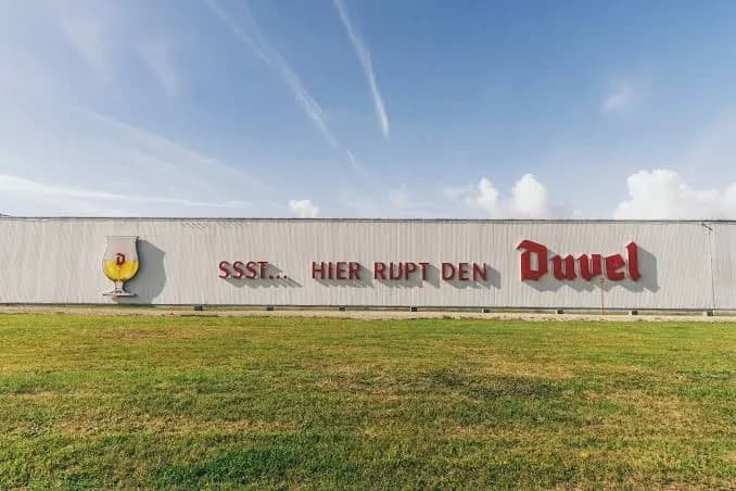 Duvel Moortgat brewery building.